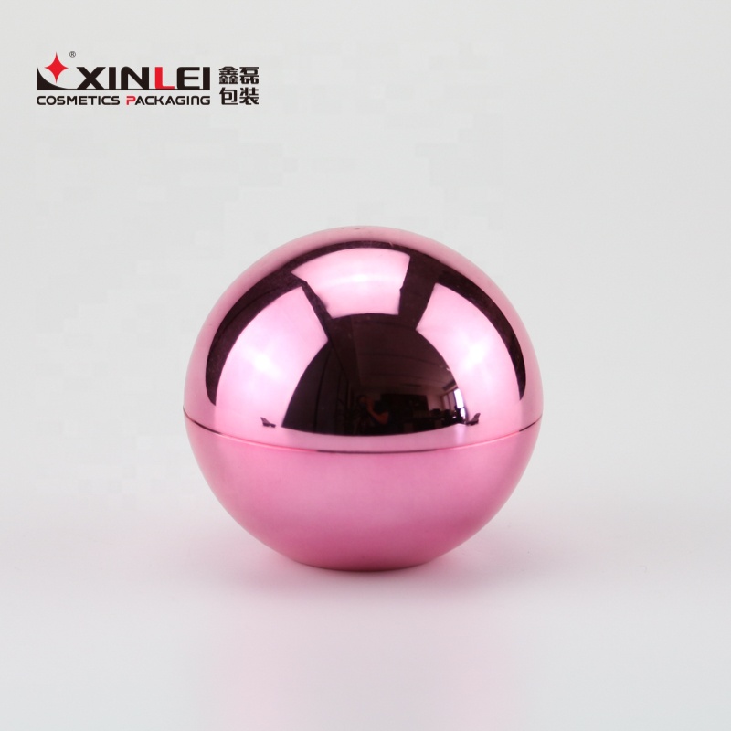 ball shape luxury acrylic jar 15g for cream