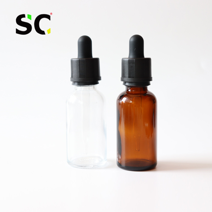 bamboo cap 30 ml essential beard oil bottle 1 oz 30ml tincture dropper bottle with measurement markings