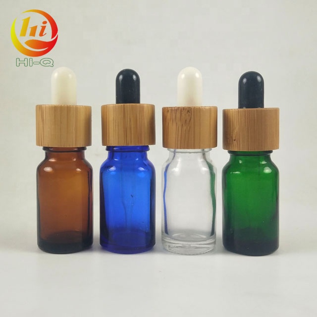 bamboo cap 30 ml essential beard oil bottle 1 oz 30ml tincture dropper bottle with measurement markings