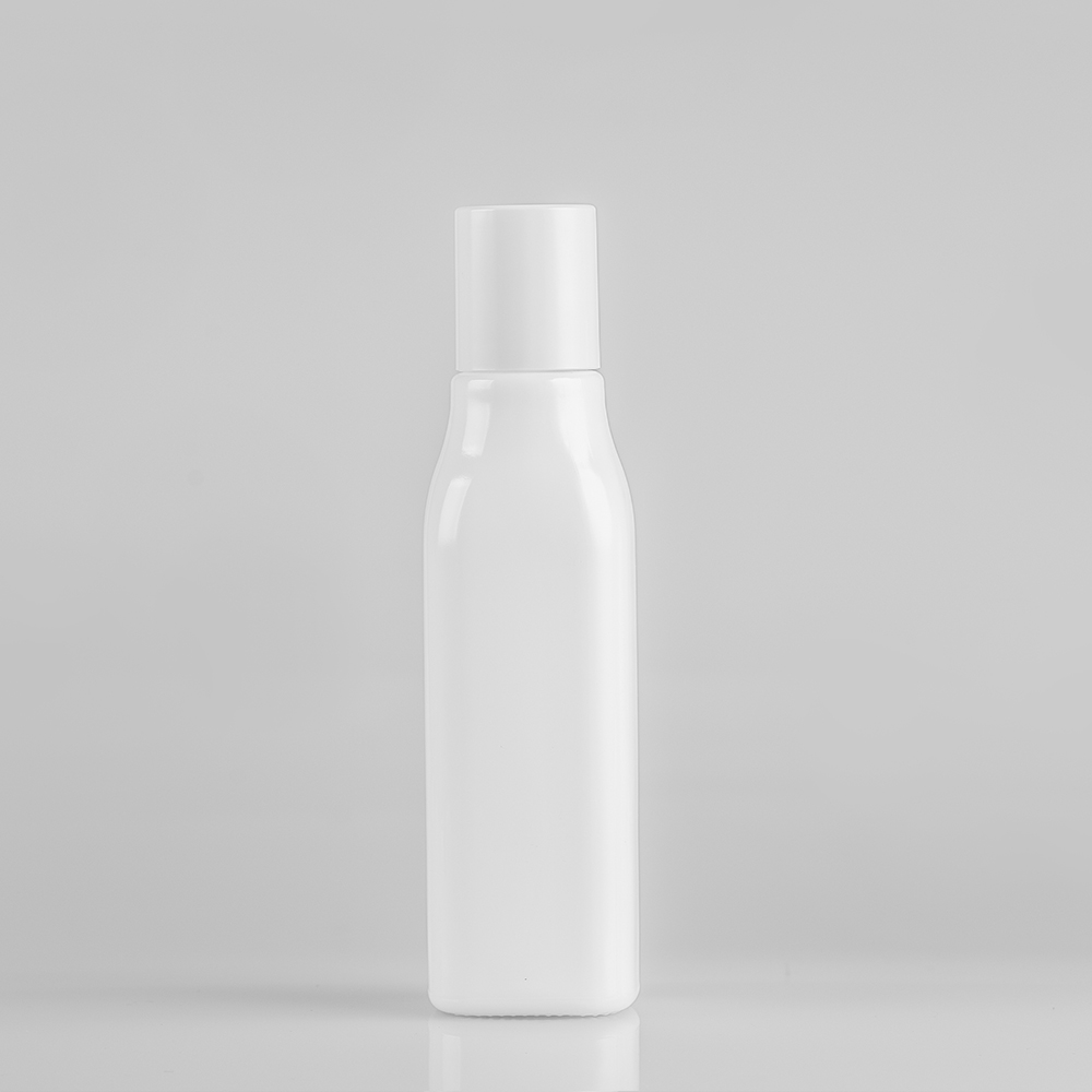 bamboo cosmetic packaging square glass bottles and jars opal glass bottles for cosmetic packing