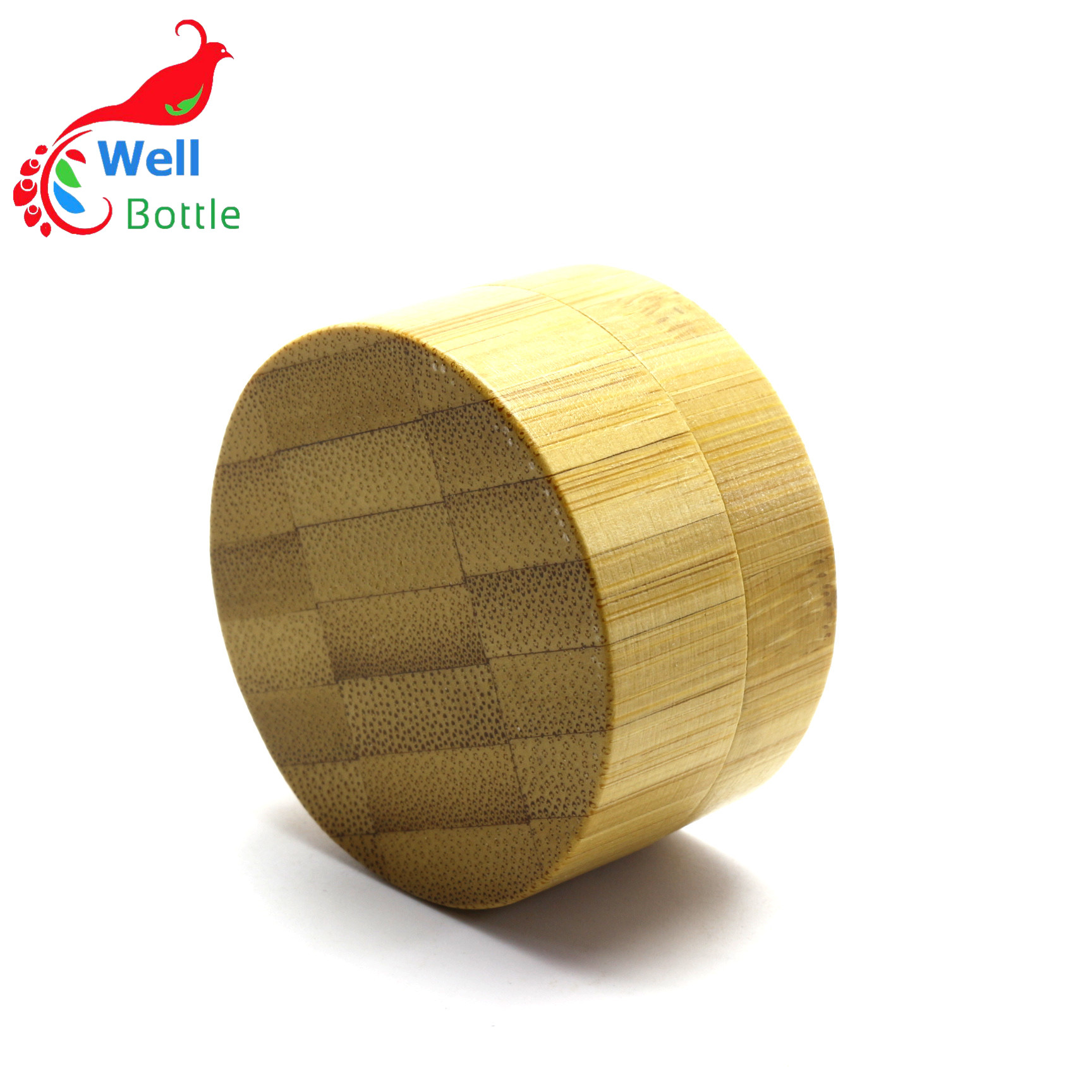 bamboo cream jar with aluminum inner container 30g 50g GJ-223RL