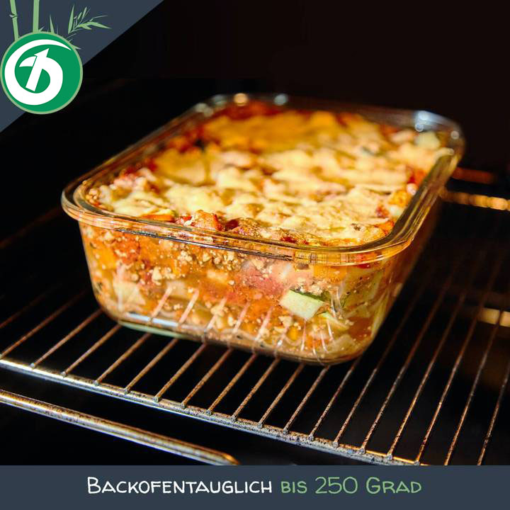 bamboo glass jars with lid glass food container with lid Multifunctional Food storage tanks