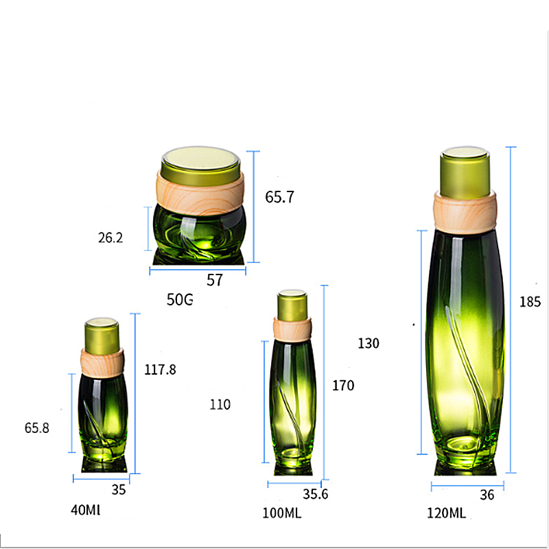 bamboo jars and bottles for cosmetic bamboo set of cosmetic bottles and jars wooden jars bottles cosmetic