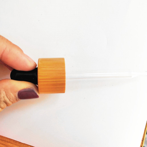 bamboo shell empty Refillable essential oil Bamboo Dropper Bottle With Pipettes bamboo cosmetic bottle