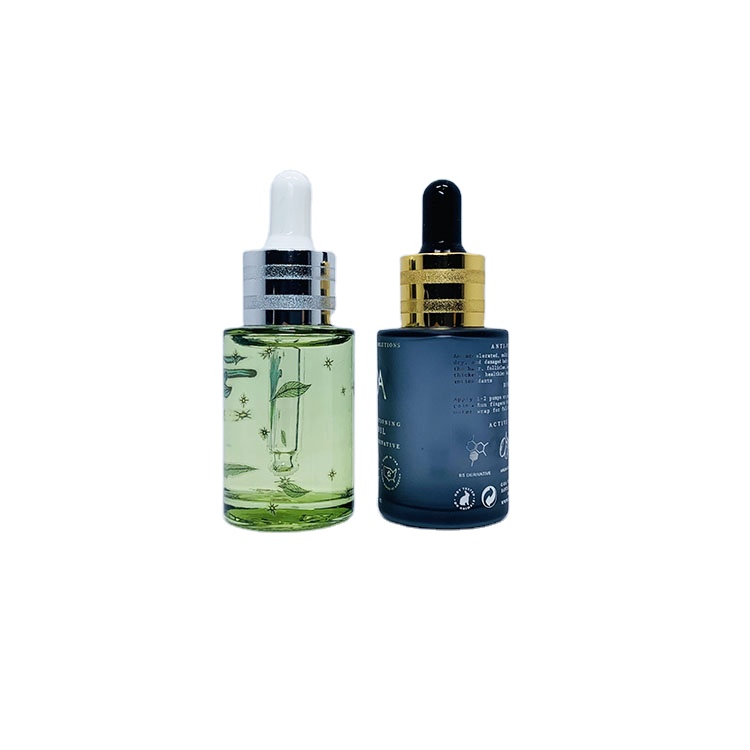 beautiful 1oz colorful frosted pink yellow green flat shoulder glass serum dropper bottles 20ml 30ml 40ml 50ml 60ml 80ml 100ml