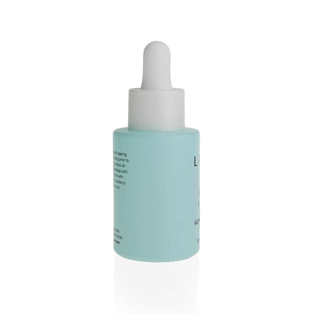 beautiful 1oz matte cyan glass eye serum dropper bottle 30ml 40ml 50ml 60ml 80ml 100ml 120ml glass massage oil dropper bottle