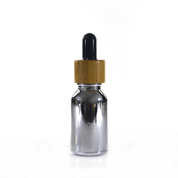 beautiful mini sample gold silver 5ml 10ml 15ml 20ml 30ml 50ml 60ml 100ml 120ml glass dropper bottle with dripper