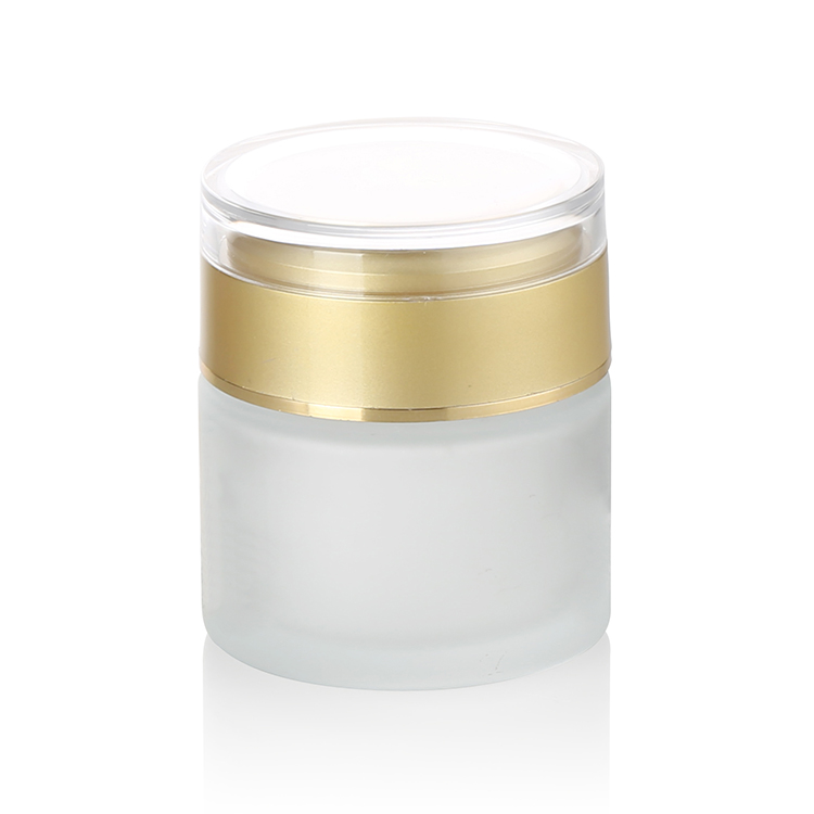 beauty products20g 30g 50g clear frosted matte white cosmetics face eye cream jar