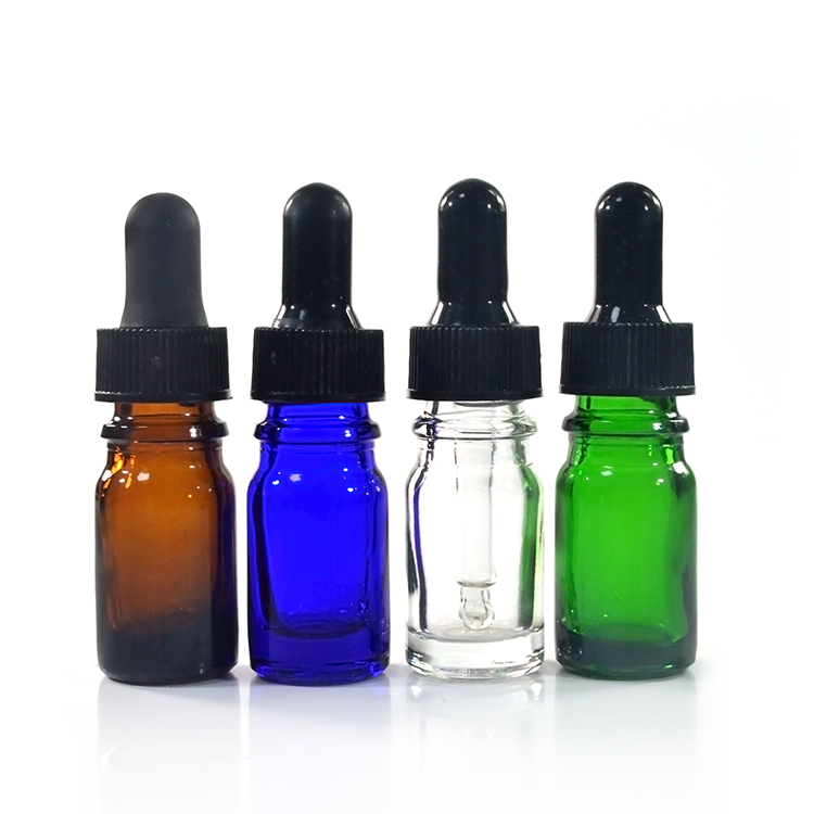 best selling 20ml 15ml 30ml 50ml 60ml essential oil cosmetics red clear black glass dropper bottle with child proof cap