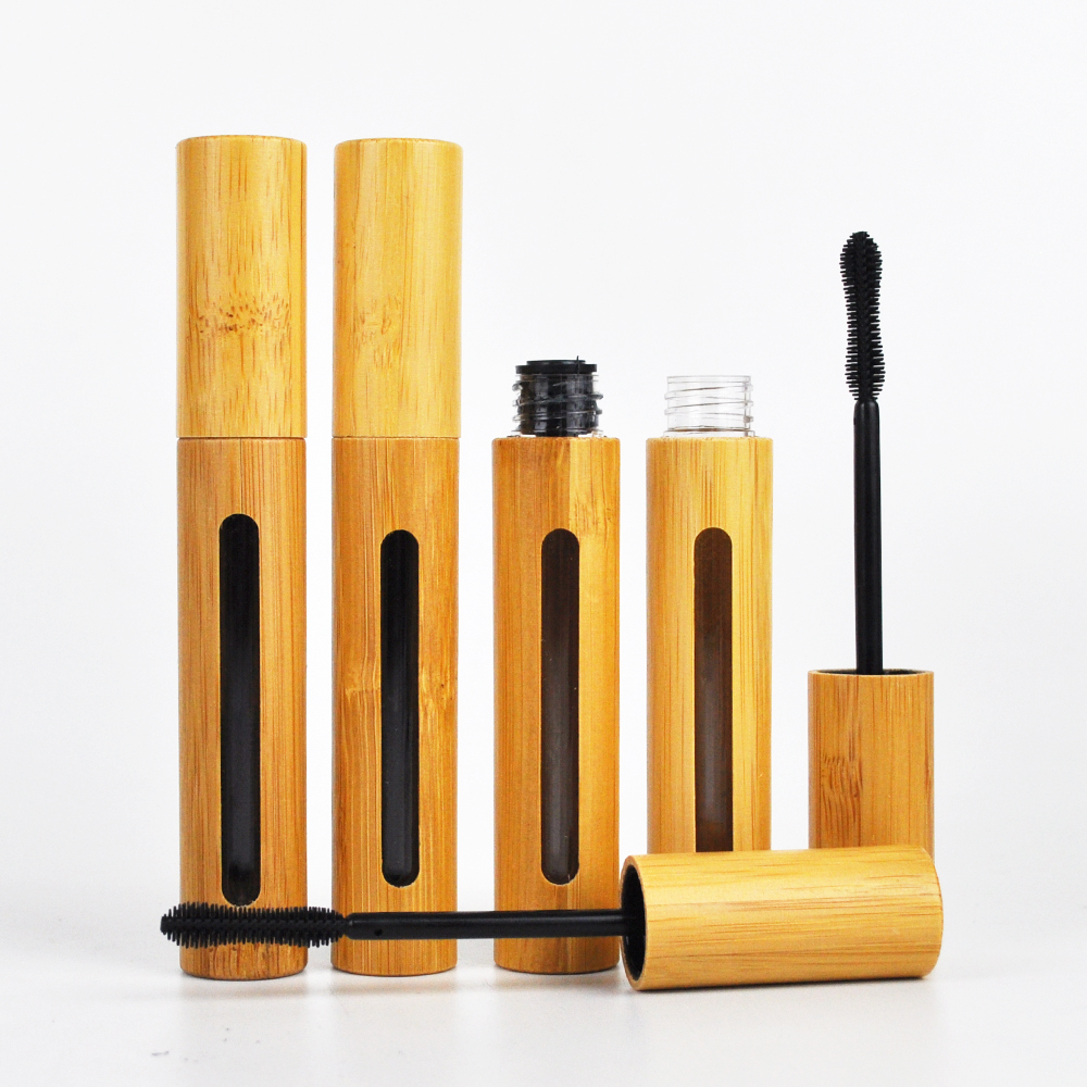 best selling 6ml plastic empty mascara tube for bamboo packaging container