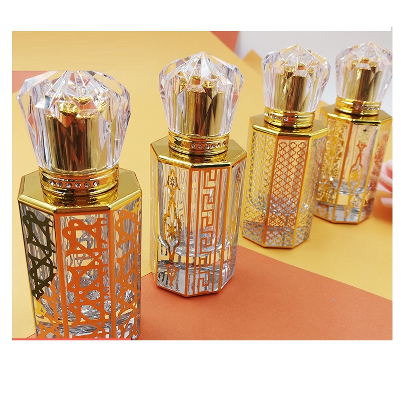best-selling Hot stamping perfume bottle fashion cosmetics bottle glass spray bottle 40 ml