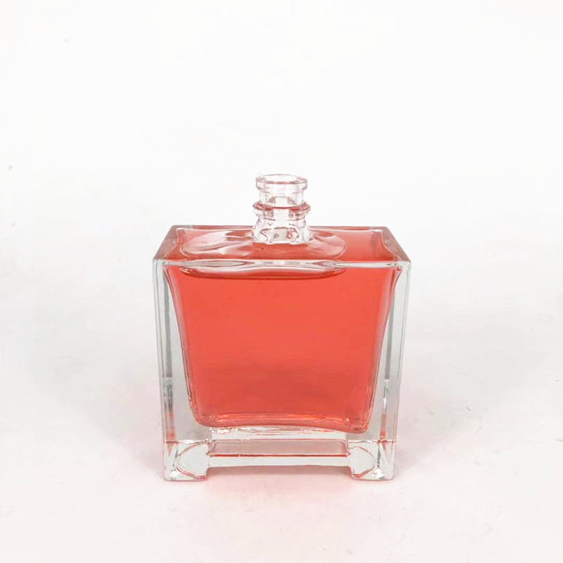 best-selling Square perfume bottle cosmetic spray bottle luxury spray bottle 100 ml