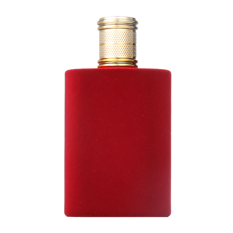 best selling empty rectangular perfume bottle 100ml glass