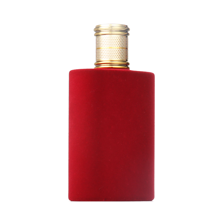 best selling empty rectangular perfume bottle 100ml glass