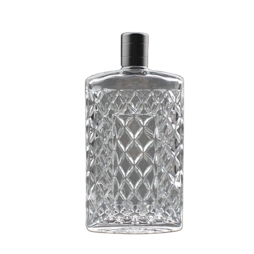 big capacity glass cologne perfume bottle for female