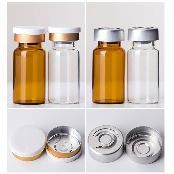 big discount wholesale amber and clear 10ml 22x50mm empty pharmaceutical sterile glass vials with lid