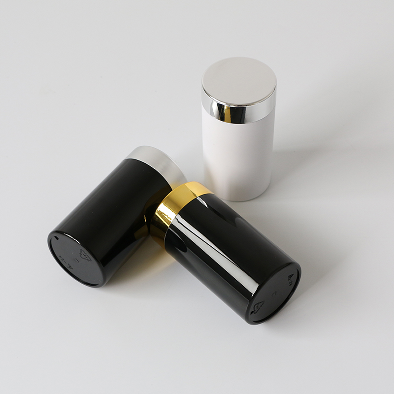 black 150ml PET pharmaceutical Plastic pill supplement Bottle