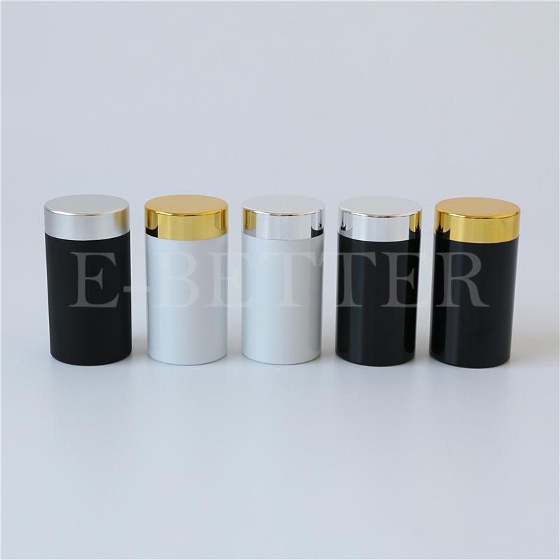 black 150ml PET pharmaceutical Plastic pill supplement Bottle