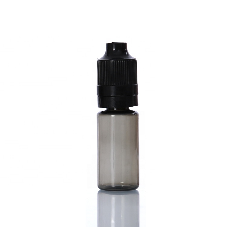 black e liquid empty bottles 10ml pet dropper plastic bottle malaysia for e cigarette