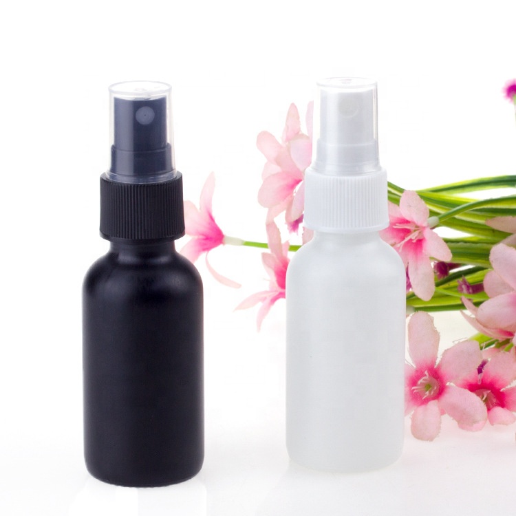 black industrial spray bottle natural essential oil bottles manufacturer serum bottle 30ml