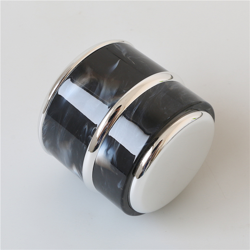 black marble uv gel jar high end pp plastic container for cosmetic face cream jar 5g 7g 15g 30g 50g