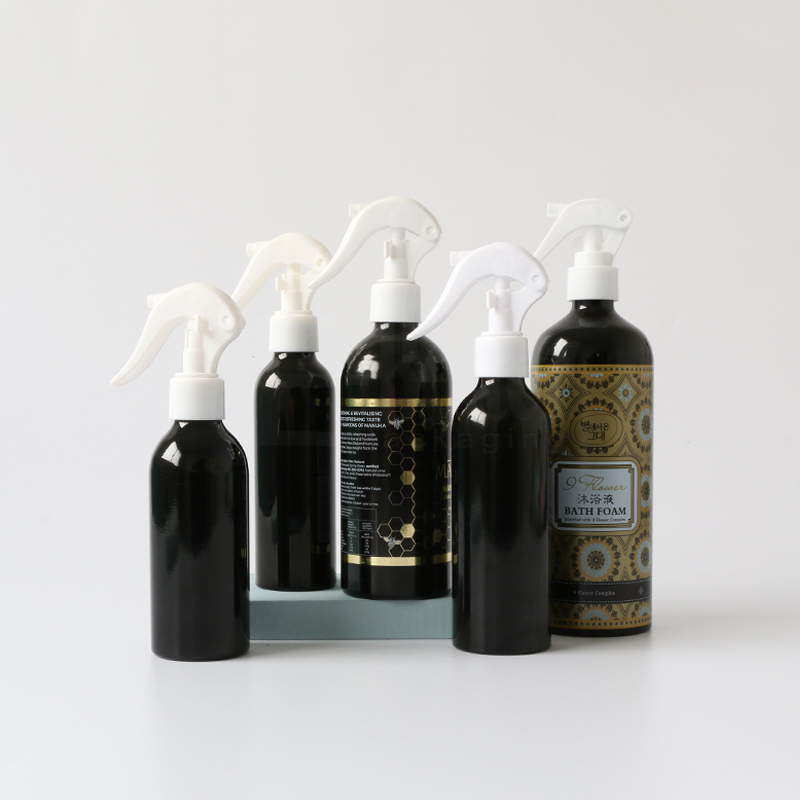 black metal bottle 500ml aluminum spray bottle in stock