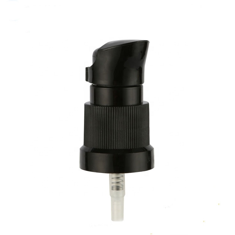 black optical glass black cosmetic bottles 30ml essential oil dispenser pump bottle