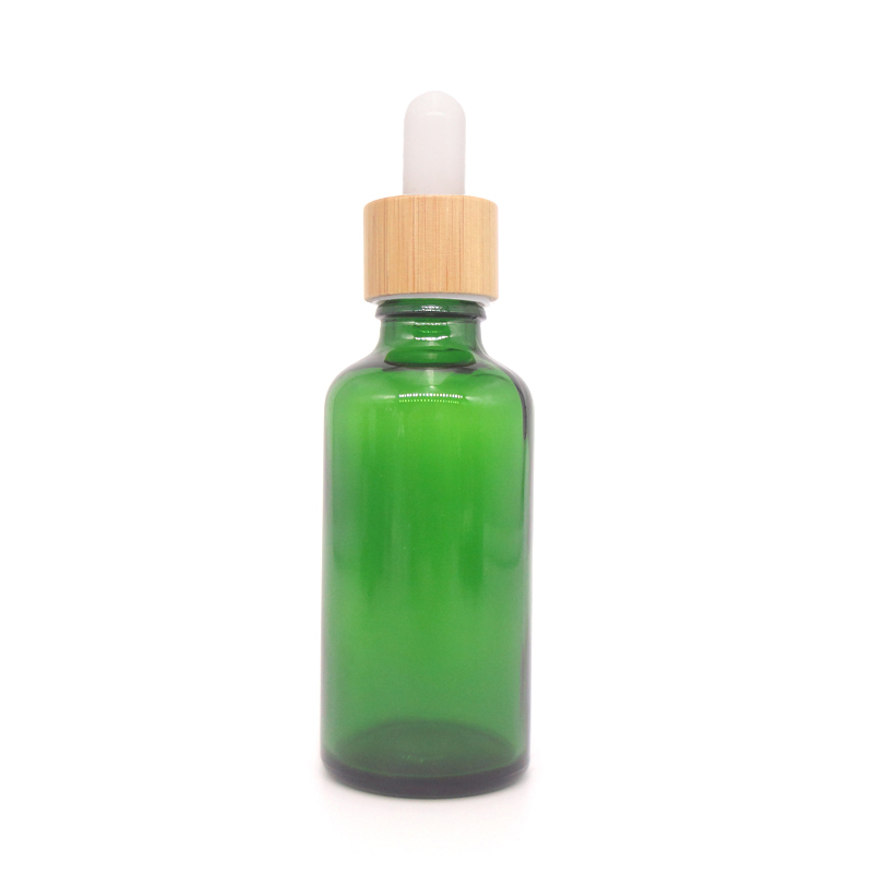 blue 30ml bottles with CRC bamboo cap for smoking oil