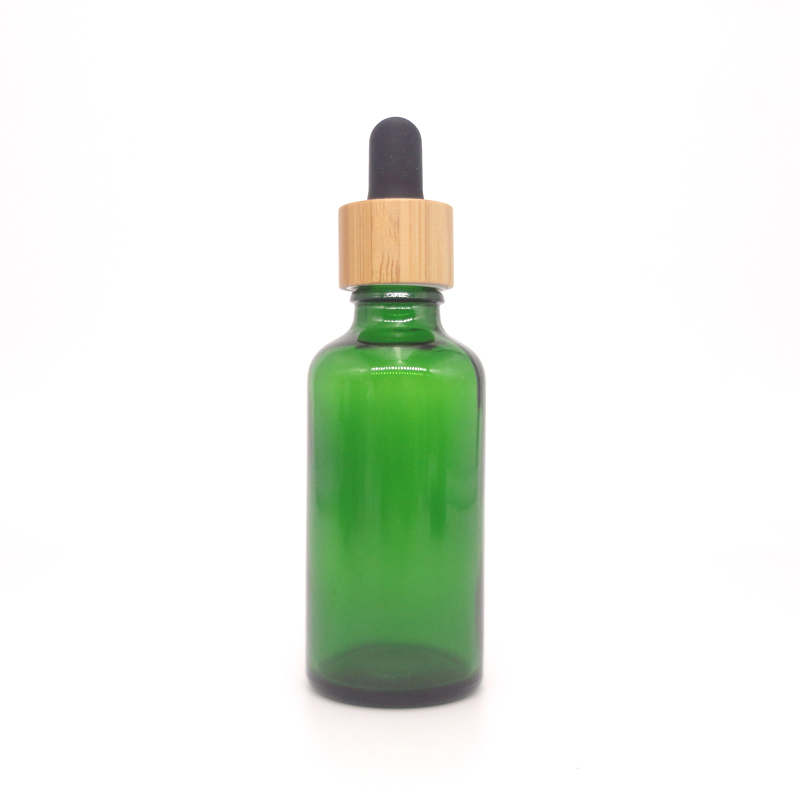 blue 30ml bottles with CRC bamboo cap for smoking oil