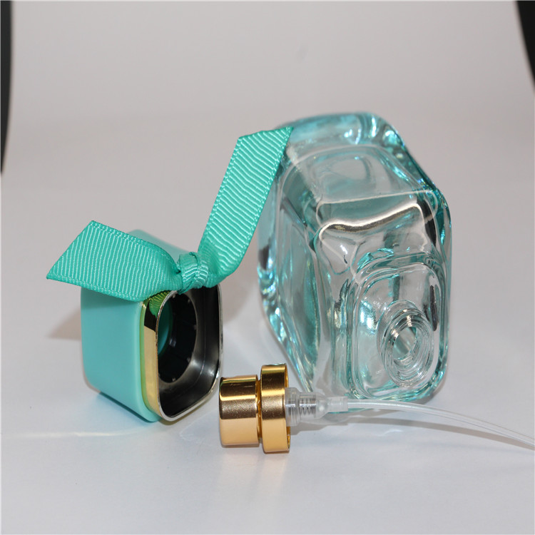 blue/yellow 50ml color perfume bottle
