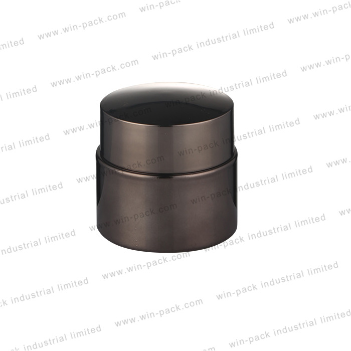 body cream container white color cosmetic plastic jar with screw cap 100g