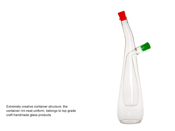 borosilicate glass bottle for oil or vinegar bottle