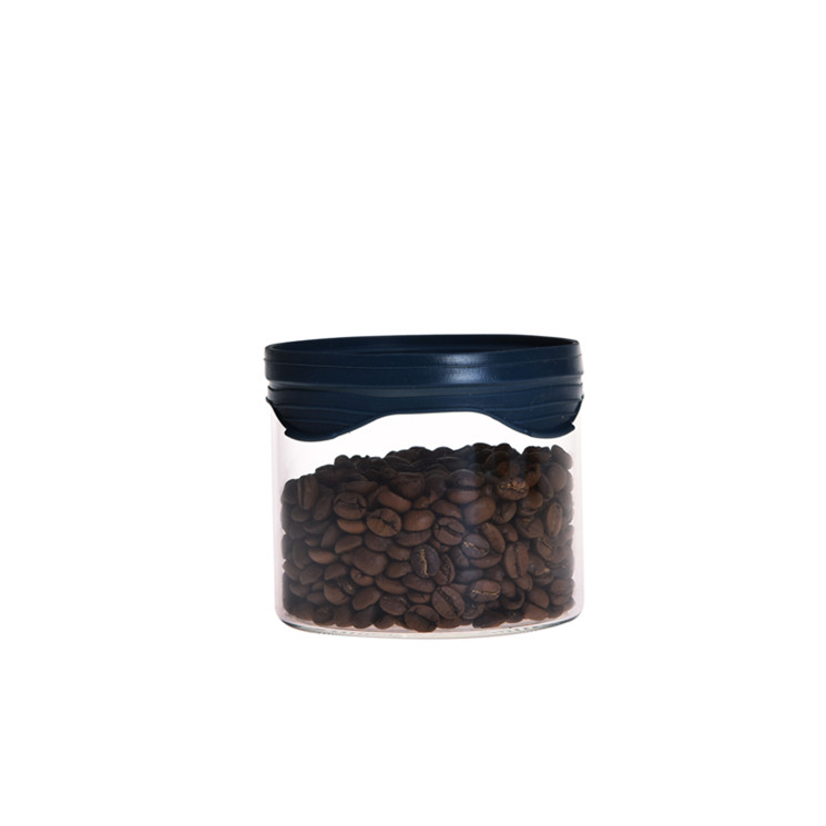 borosilicate glass jar food cereal storage container set