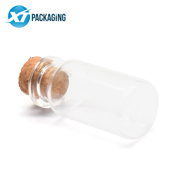 borosilicate pre roll tubes glass clear small mini test preroll tube glass bottle with cork