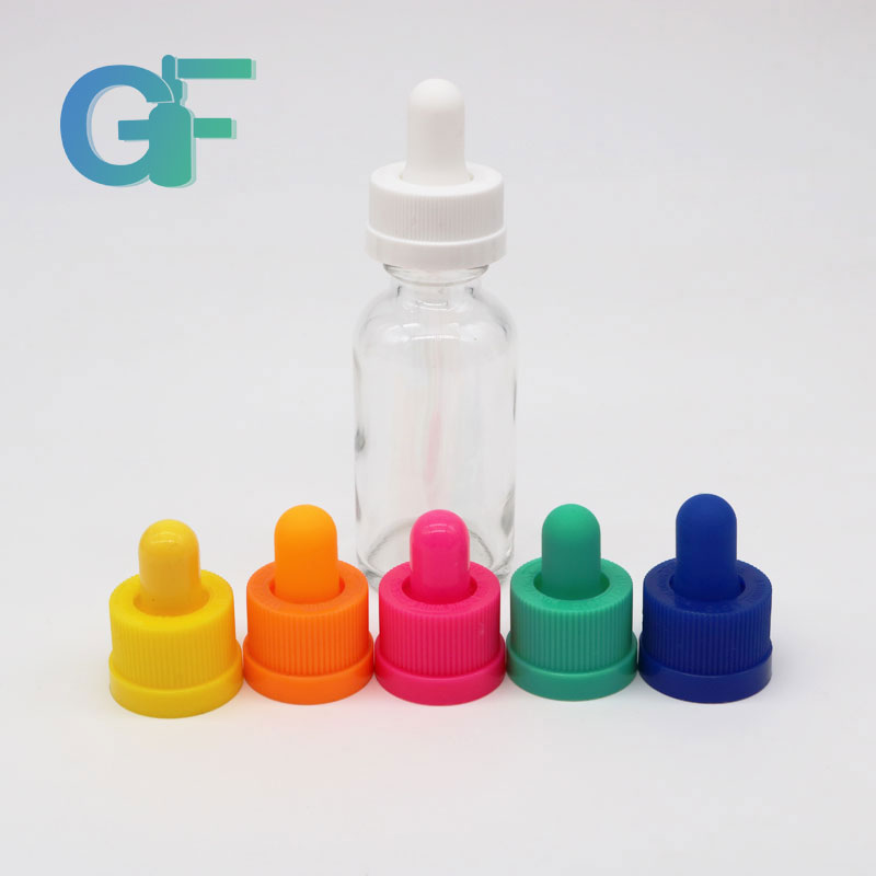boston round 30ml clear glass dropper bottles