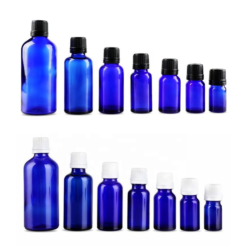 boston round amber glass bottle with plastic pilfer-proof oil cap 5ml 10ml 15ml 20ml 30ml 50ml 100ml essential oil packaging
