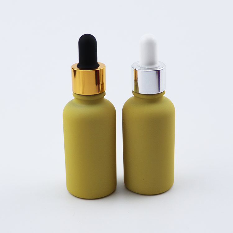 bottle manufacturer selling Cosmetic CBD Dropper Bottle 10ml 15ml 30ml 50ml 100ml skin care serum oil bottle with gold lid