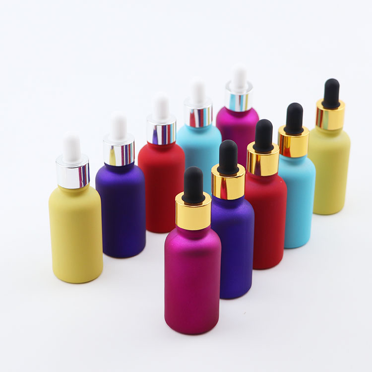 bottle manufacturer selling Cosmetic CBD Dropper Bottle 10ml 15ml 30ml 50ml 100ml skin care serum oil bottle with gold lid