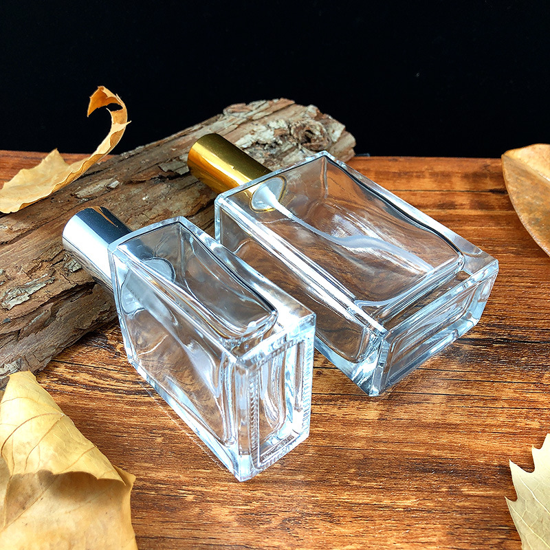 bottle perfume square glass perfume bottles 50 ml glass spray luxury perfume bottle100ml