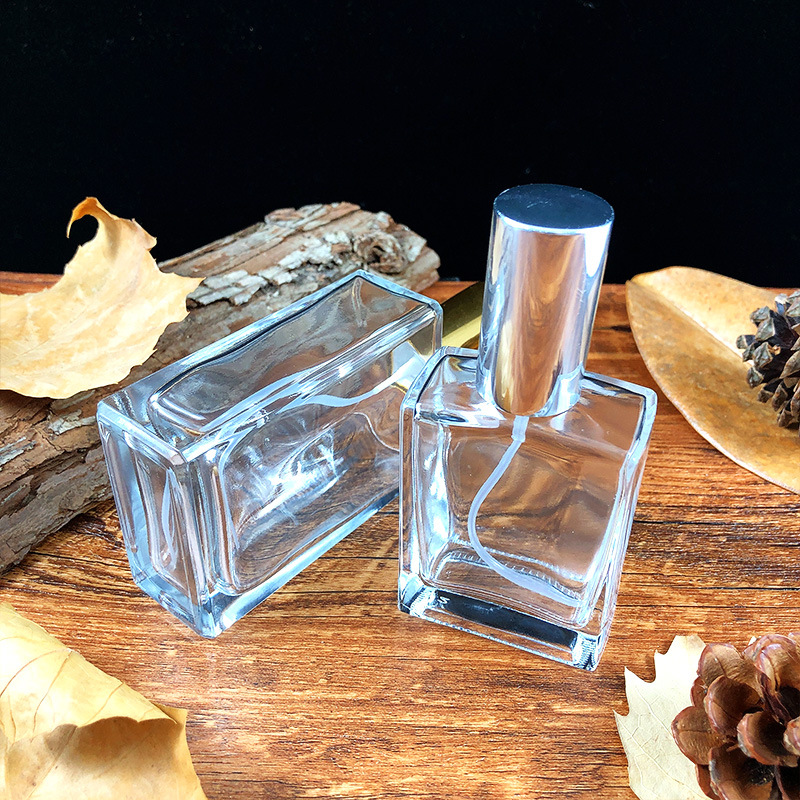 bottle perfume square glass perfume bottles 50 ml glass spray luxury perfume bottle100ml