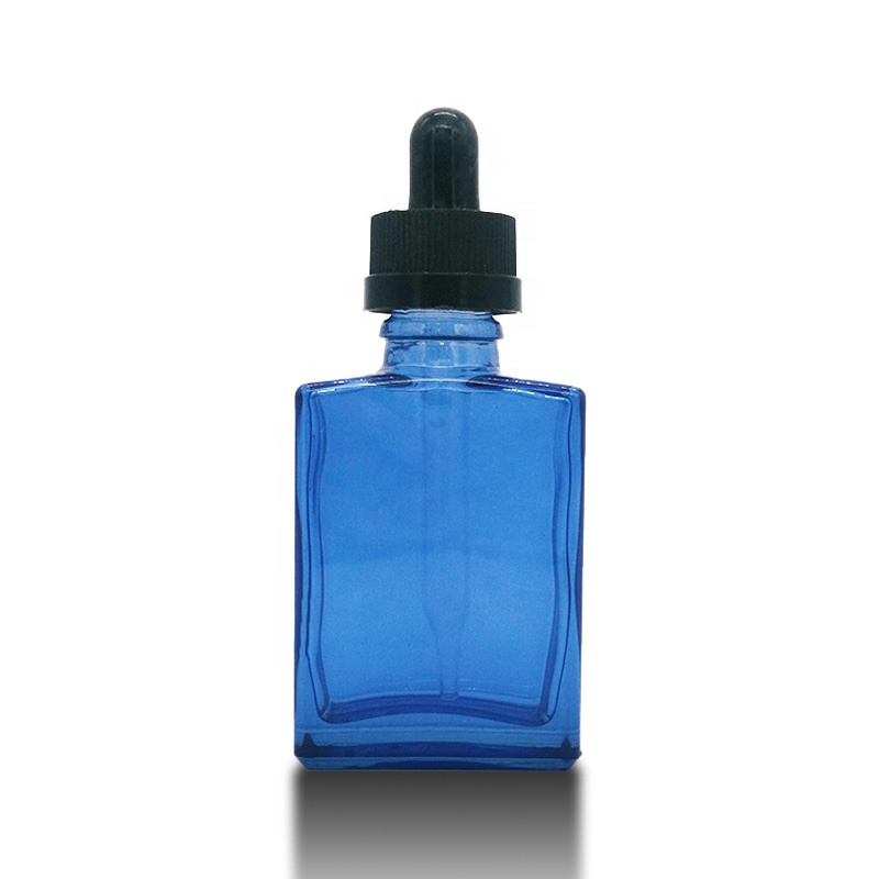 bottle square glass rectangle square bottle/100ml perfume bottle cbd oil glass bottle packaging/100ml square glass bottle
