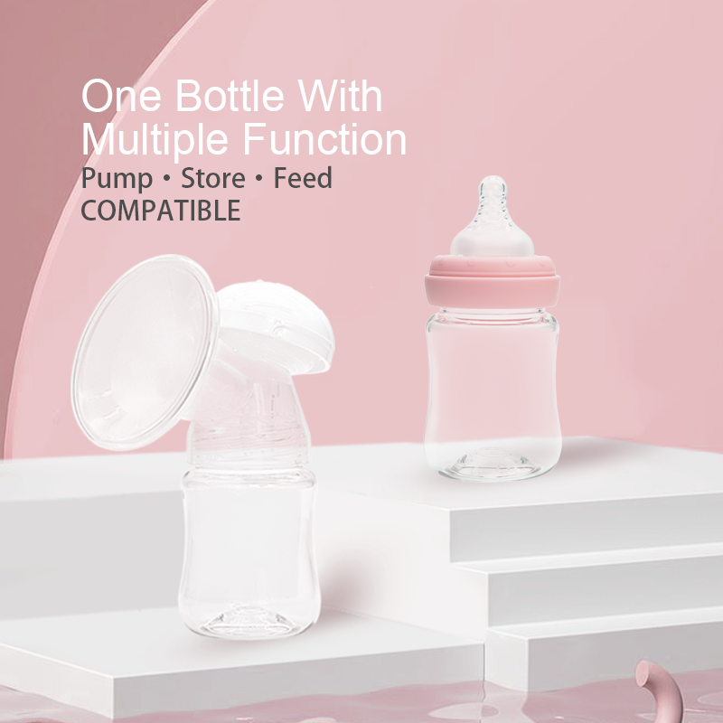 bpa free custom glass tritan baby milk bottle food grade high hardness milk bottle