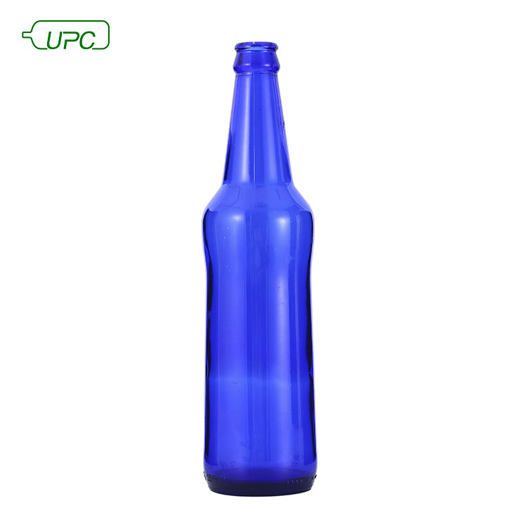 brewery custom logo 330ml amber beer glass bottle with crown cap