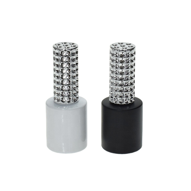 bulk custom black rose gold bow 5ml angel nail polish bottle