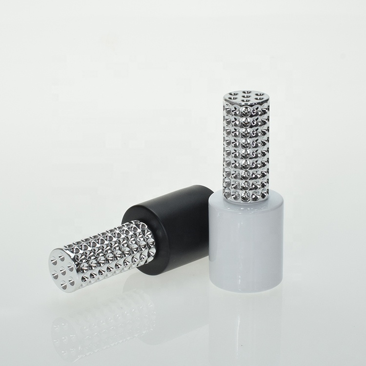 bulk custom black rose gold bow 5ml angel nail polish bottle