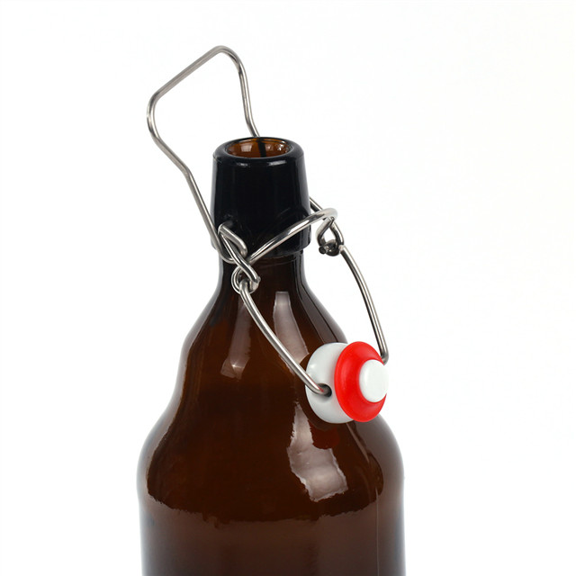 california growler glass beer wine bottle 32oz 1l