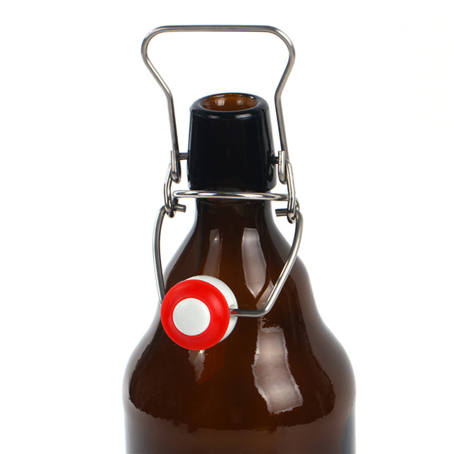california growler glass beer wine bottle 32oz 1l