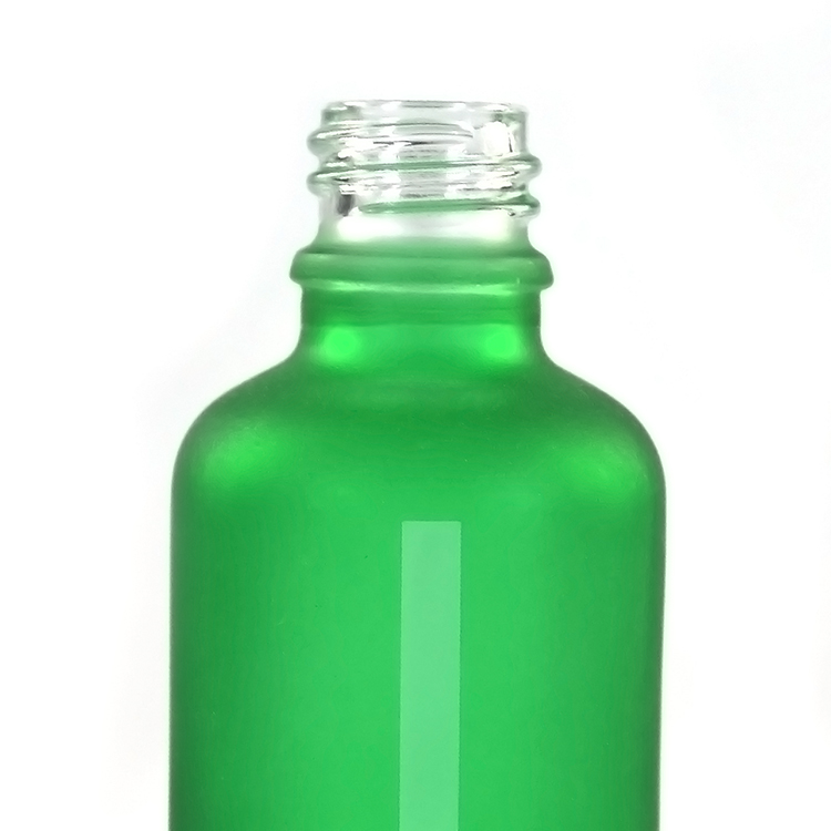 can see color 10ml 20ml 30ml 50ml purple milk white blue black glass dropper bottle with window