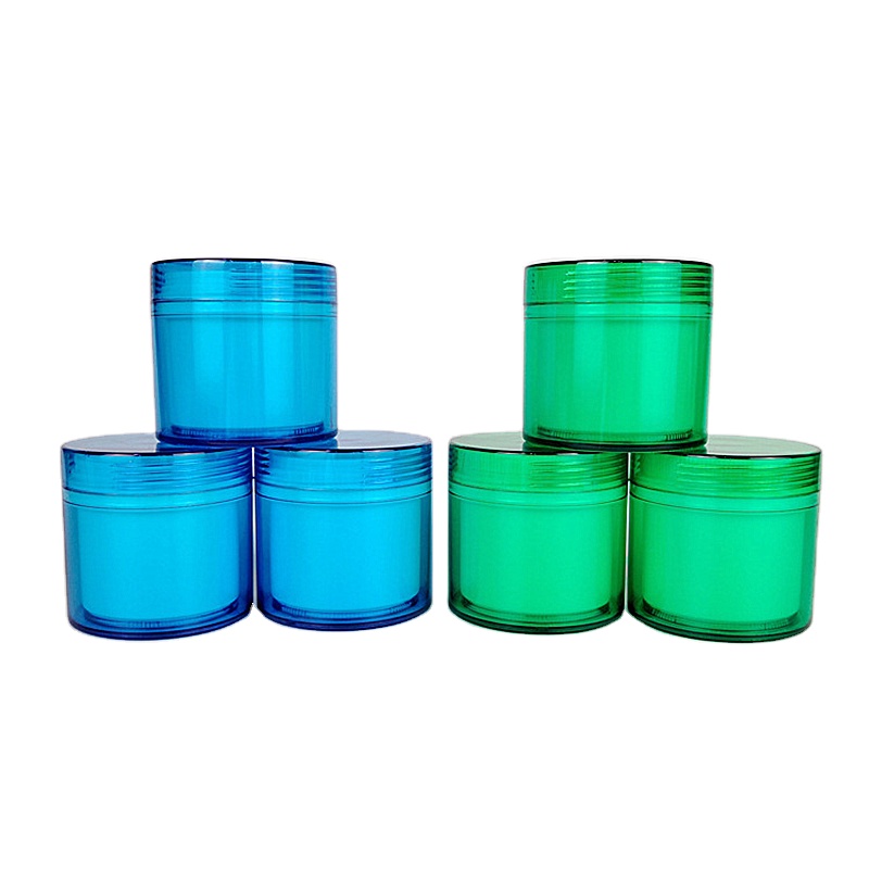 candy cosmetic jars jar cosmetics 200 cosmetic packaging 50ml jars 5g green  10g