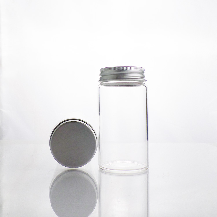 candy pill vitamin tablet glass tube bottle Screw Thread Vials